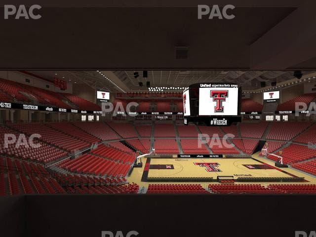 United Supermarkets Arena - Section Suite 102 Seat View