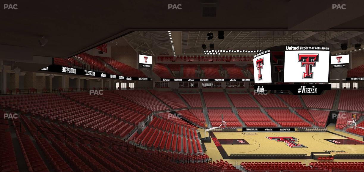 United Supermarkets Arena - Section Suite 103 Seat View