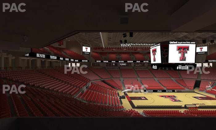 United Supermarkets Arena - Section Suite 103 Seat View