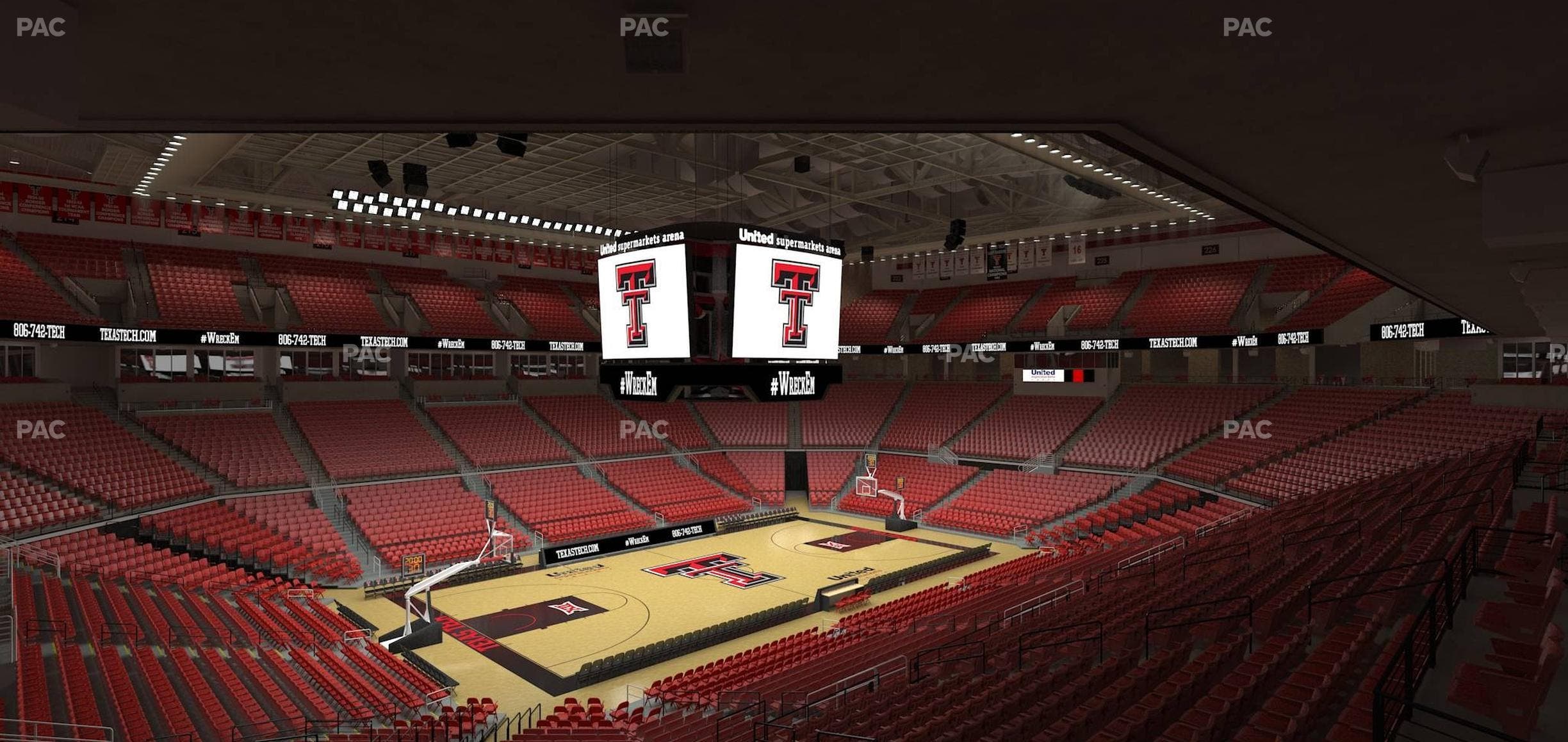 United Supermarkets Arena - Section Suite 104 Seat View