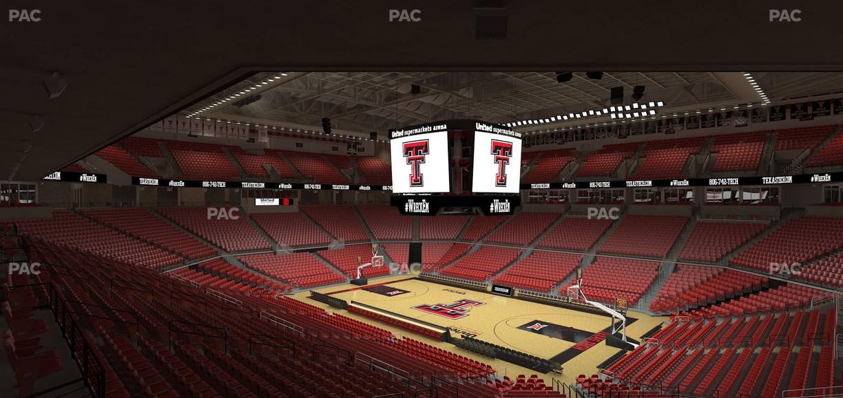 United Supermarkets Arena - Section Suite 110 Seat View