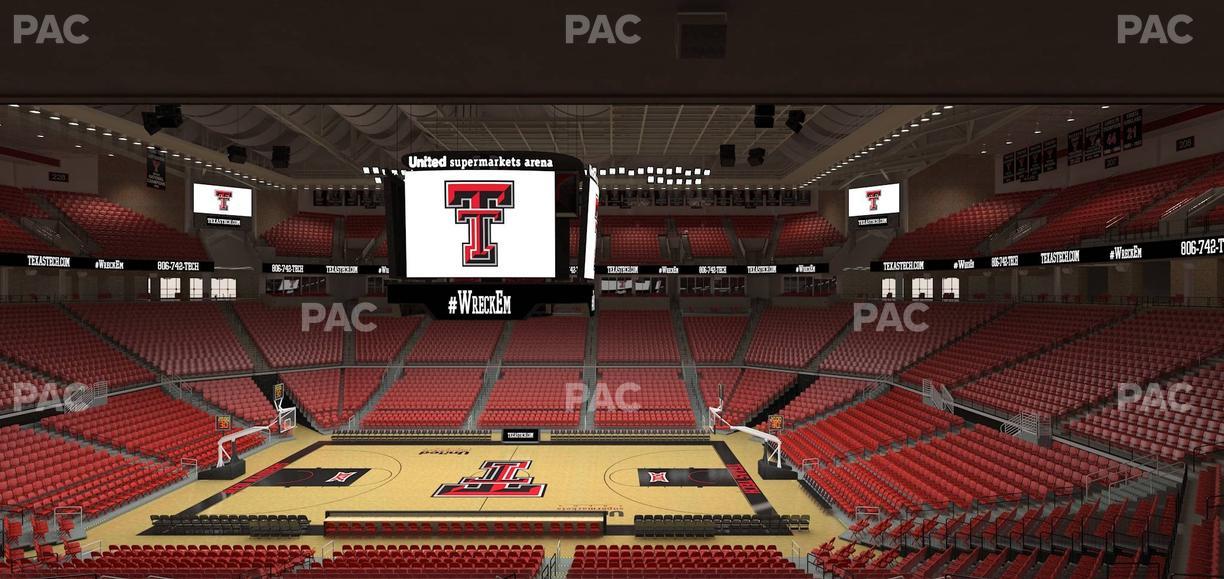 United Supermarkets Arena - Section Suite 112 Seat View