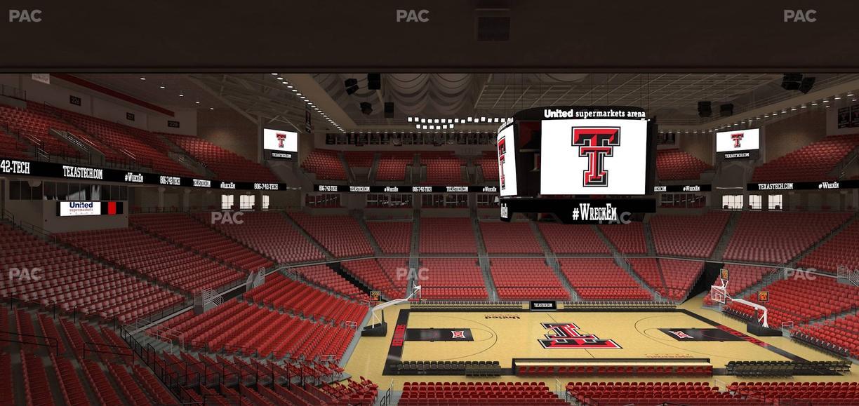 United Supermarkets Arena - Section Suite 114 Seat View