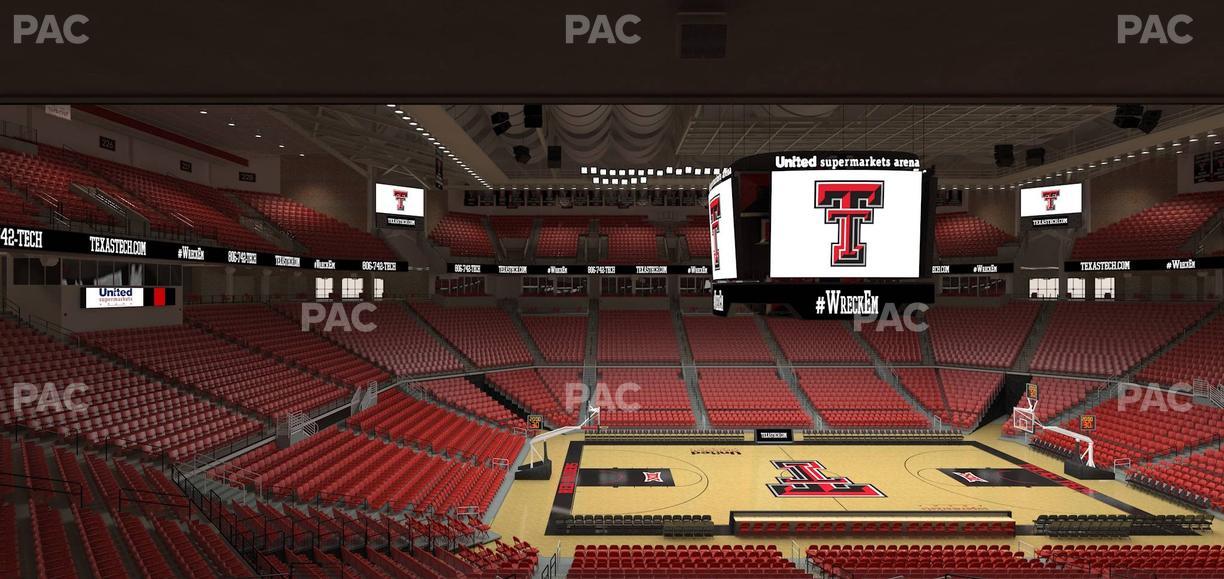 United Supermarkets Arena - Section Suite 114 Seat View