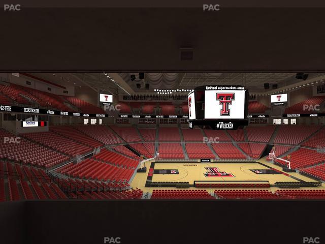 United Supermarkets Arena - Section Suite 114 Seat View