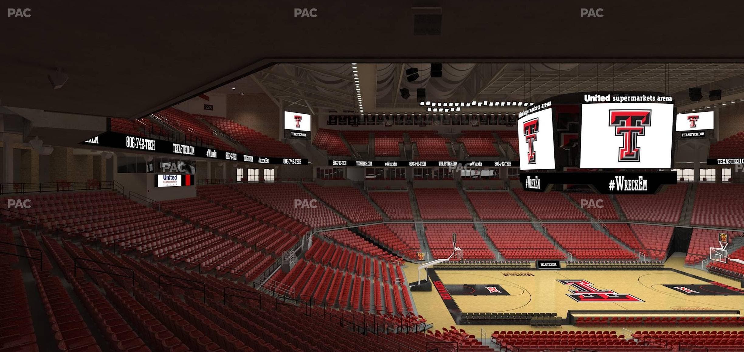United Supermarkets Arena - Section Suite 115 Seat View