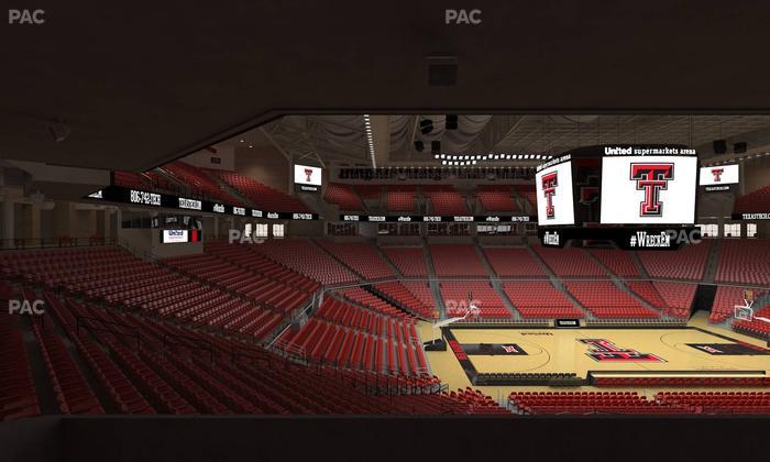 United Supermarkets Arena - Section Suite 115 Seat View