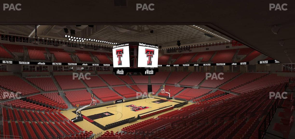 United Supermarkets Arena - Section Suite 116 Seat View