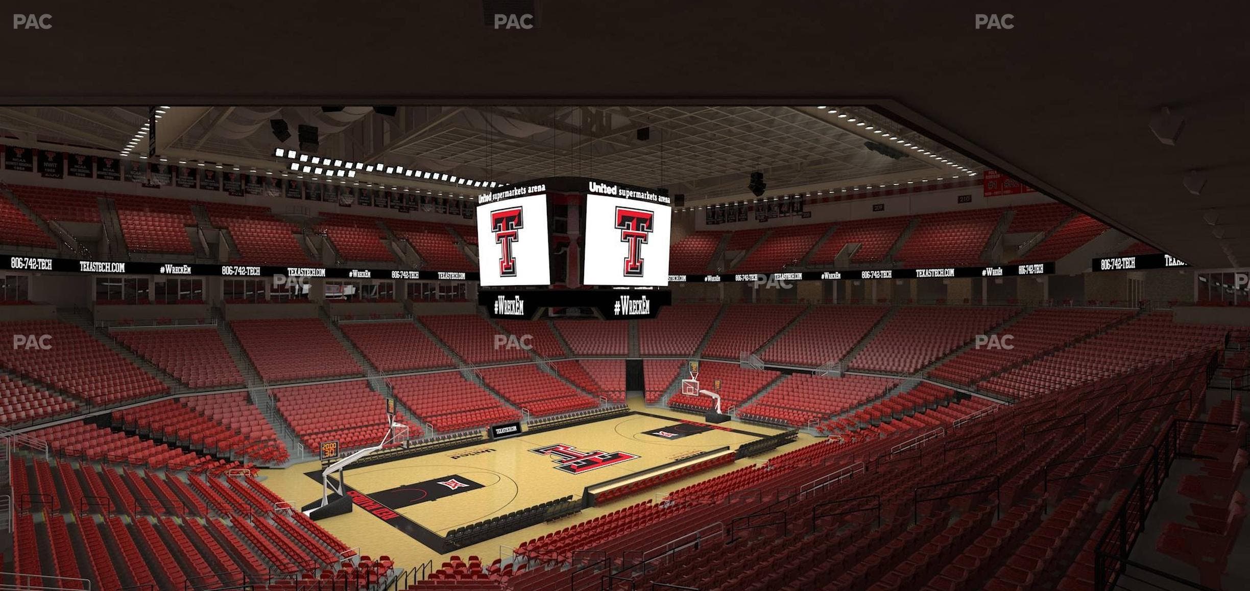 United Supermarkets Arena - Section Suite 116 Seat View