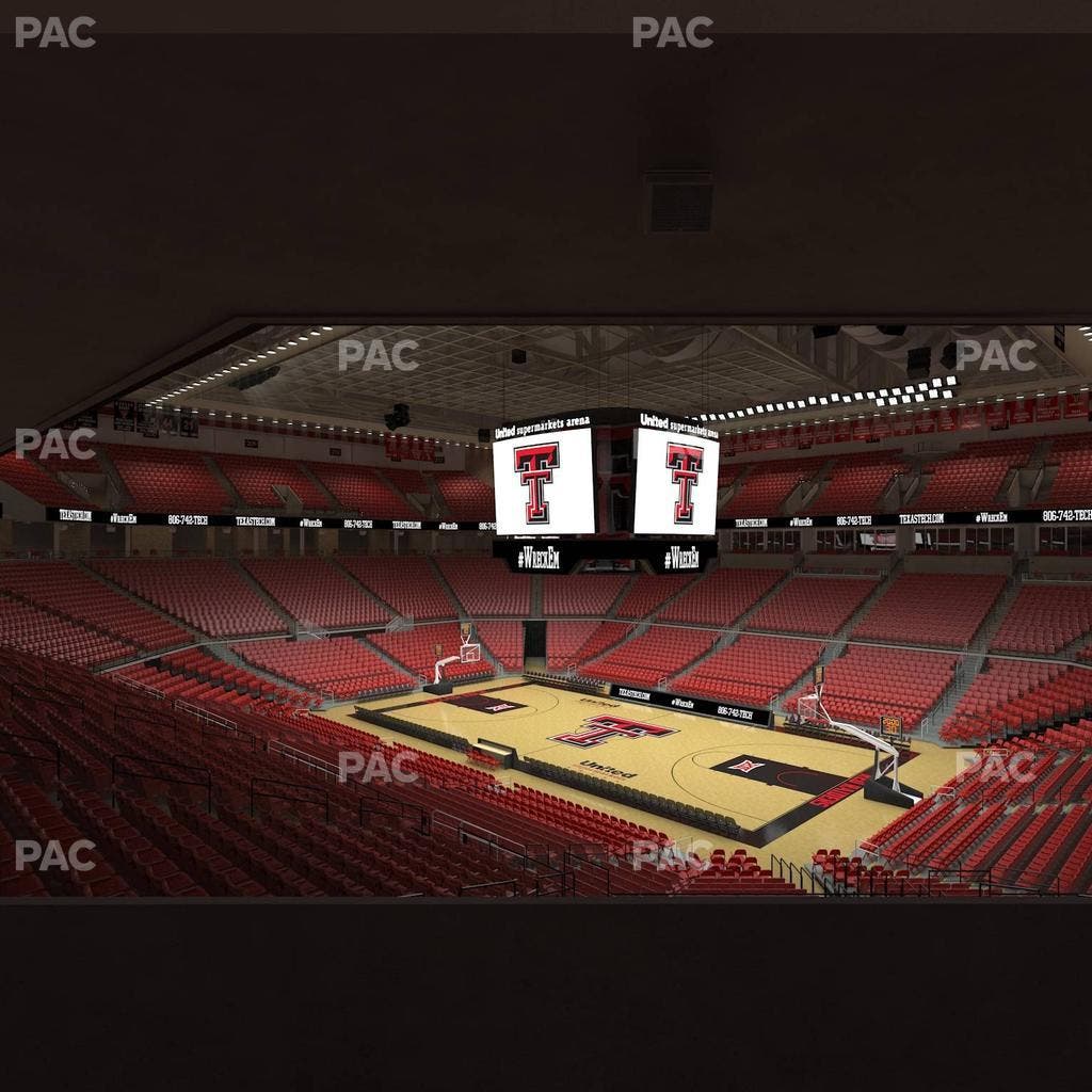 United Supermarkets Arena - Section Suite 122 Seat View