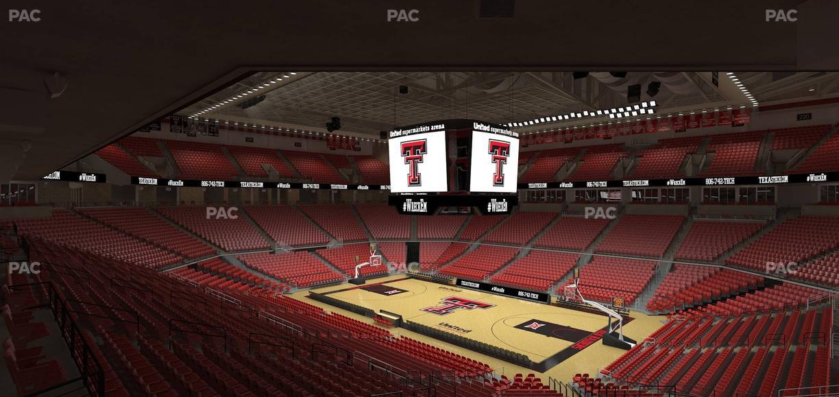 United Supermarkets Arena - Section Suite 122 Seat View