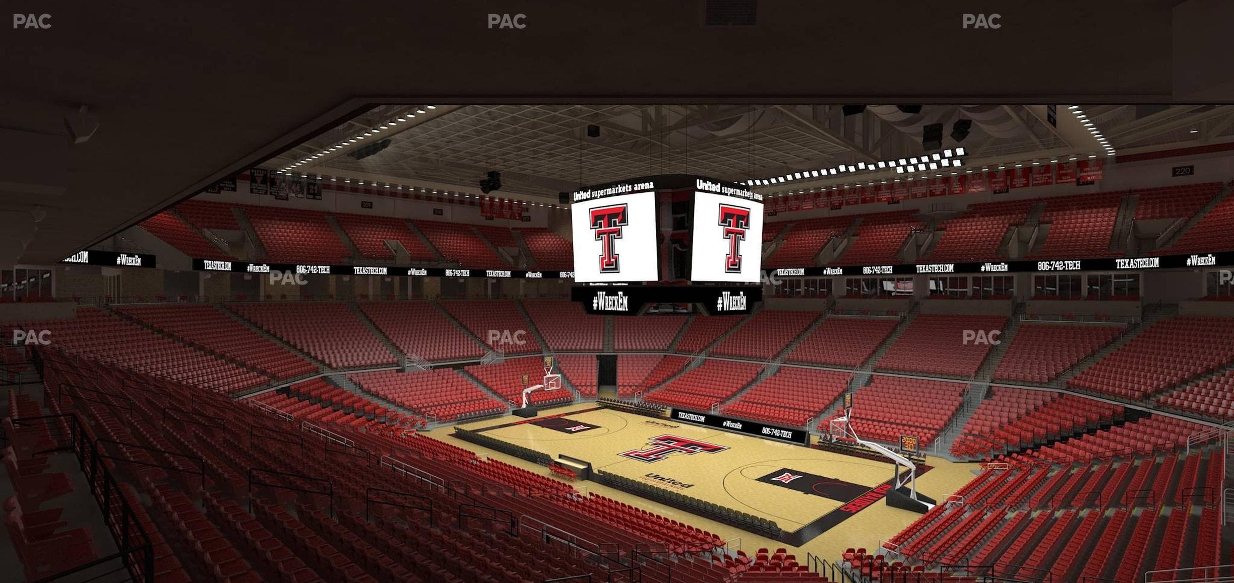 United Supermarkets Arena - Section Suite 122 Seat View