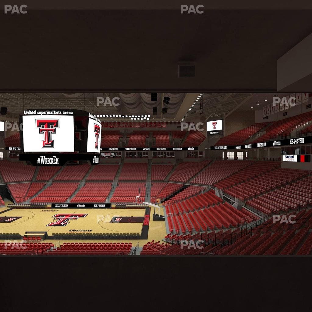 United Supermarkets Arena - Section Suite 123 Seat View