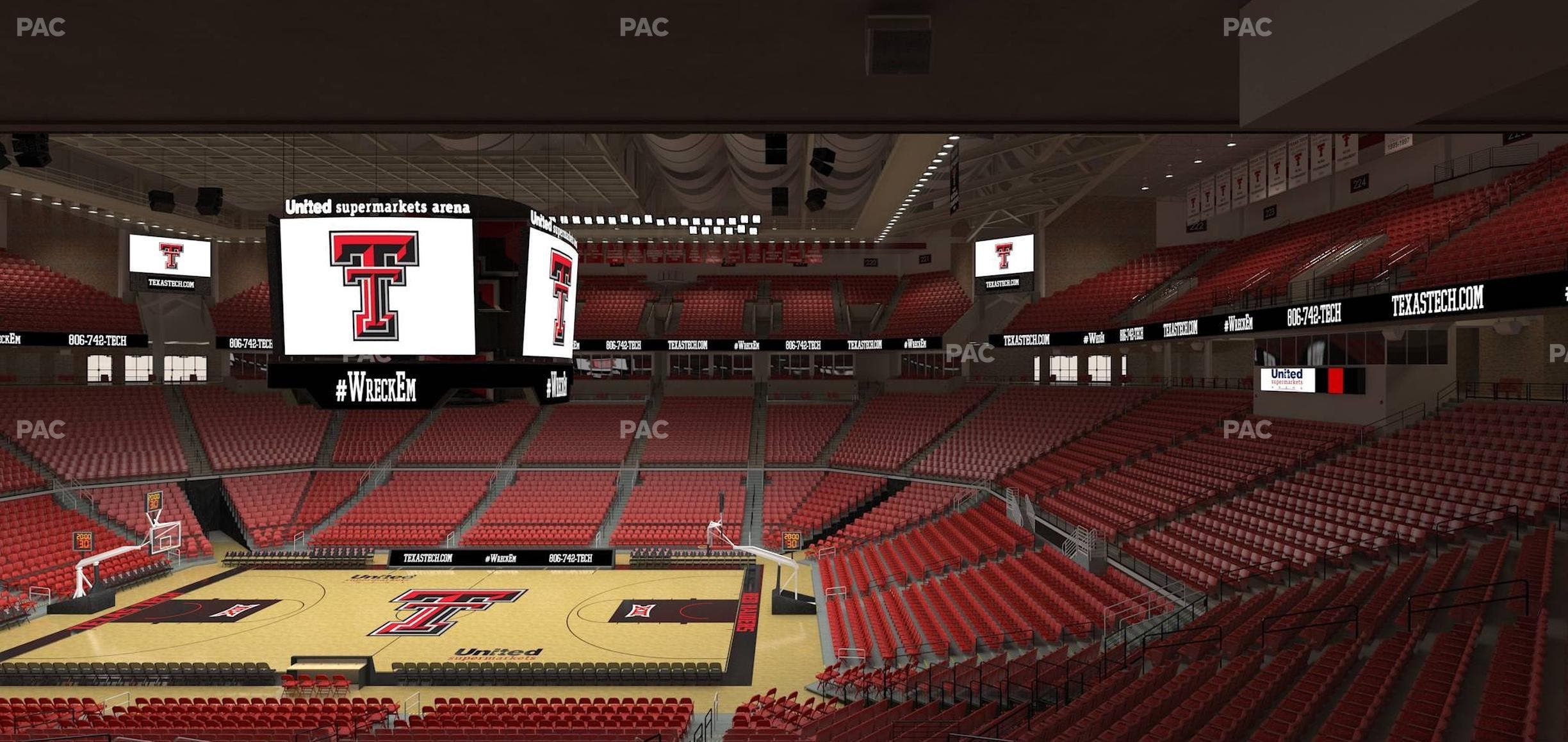 United Supermarkets Arena - Section Suite 123 Seat View