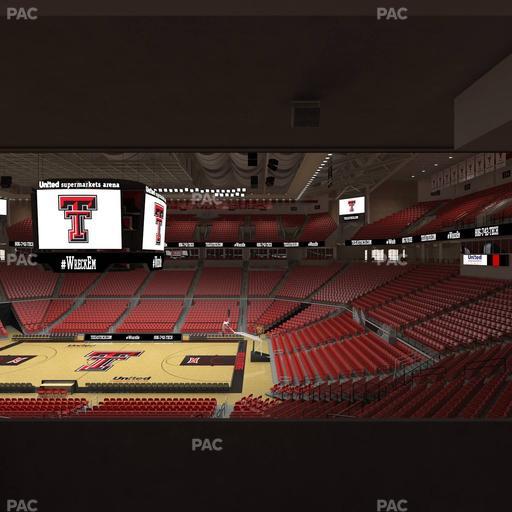 United Supermarkets Arena - Section Suite 123 Seat View