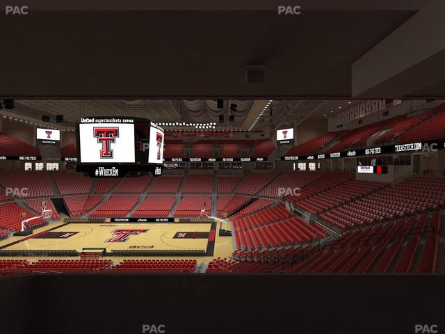 United Supermarkets Arena - Section Suite 123 Seat View