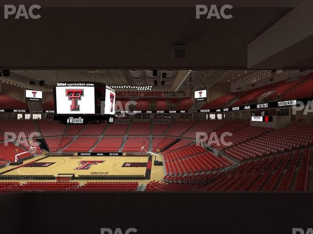 United Supermarkets Arena - Section Suite 123 Seat View