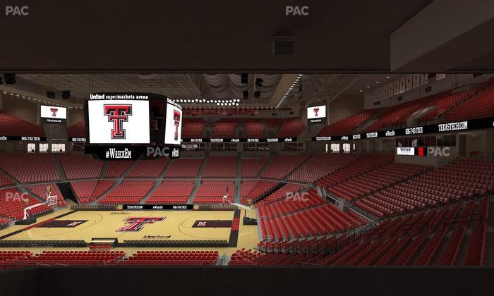 United Supermarkets Arena - Section Suite 123 Seat View