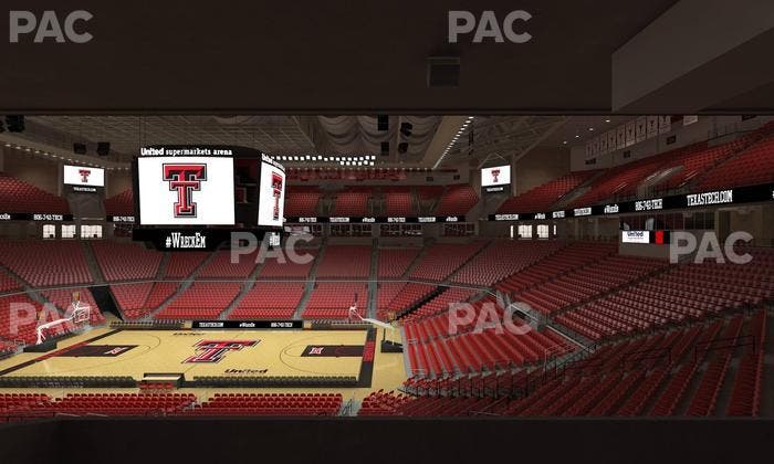 United Supermarkets Arena - Section Suite 123 Seat View