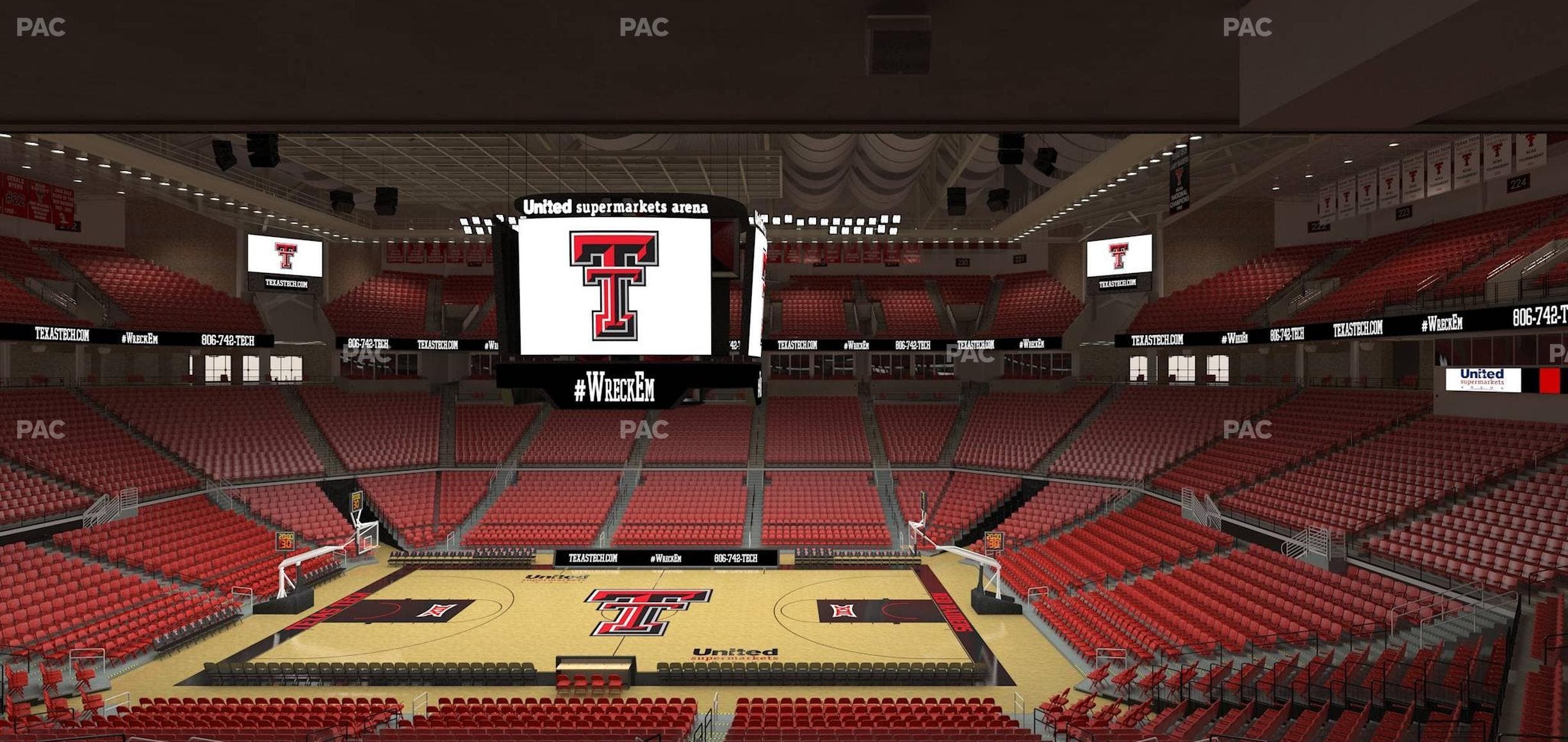 United Supermarkets Arena - Section Suite 124 Seat View