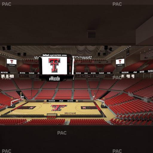 United Supermarkets Arena - Section Suite 124 Seat View