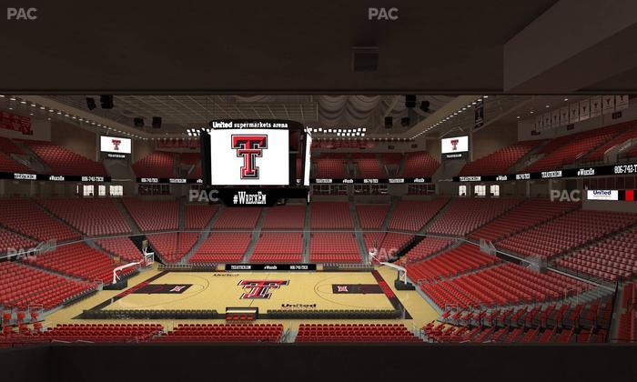 United Supermarkets Arena - Section Suite 124 Seat View