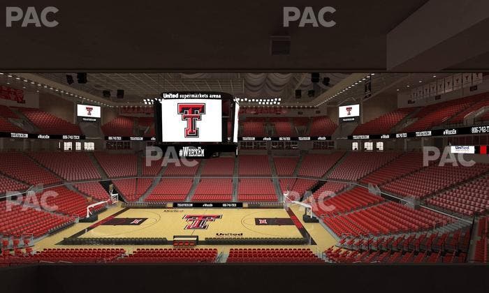 United Supermarkets Arena - Section Suite 124 Seat View