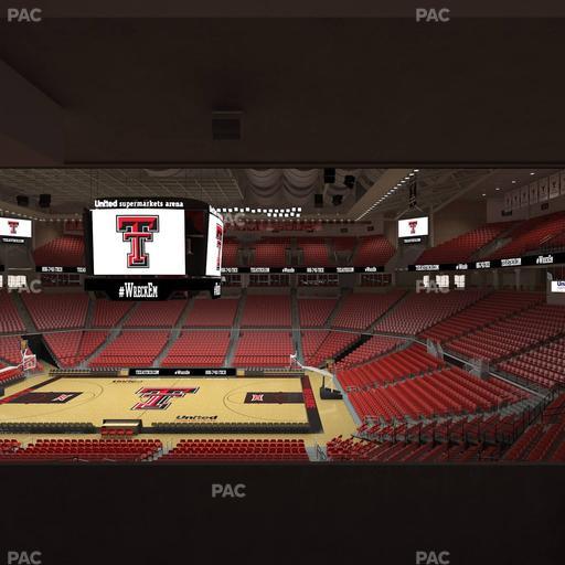 United Supermarkets Arena - Section Suite 124 Seat View