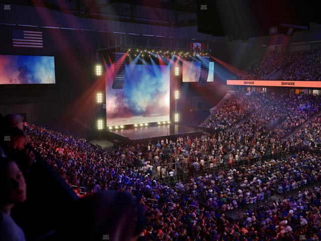 Van Andel Arena - Section 206 Seat View