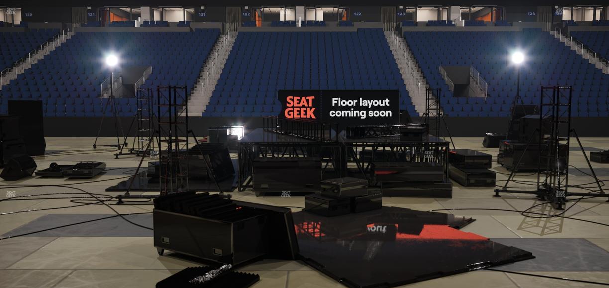 Van Andel Arena - Section Floor Seat View