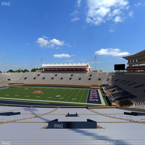 Vaught Hemingway Stadium - Section B Seat View