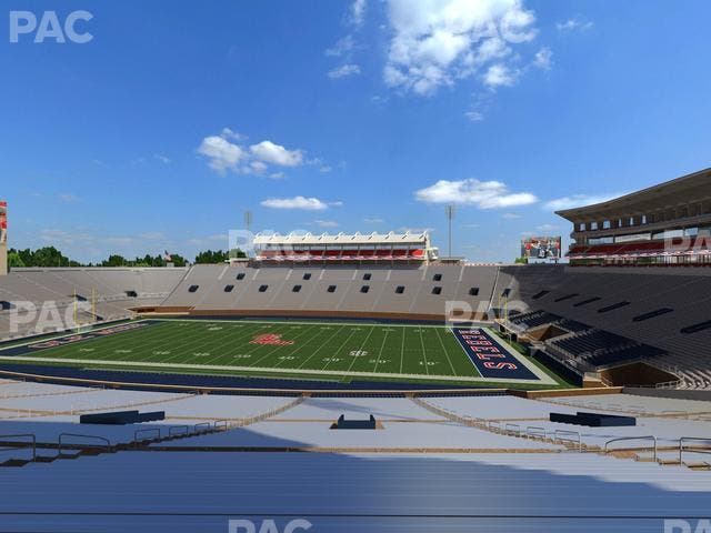 Vaught Hemingway Stadium - Section C Seat View