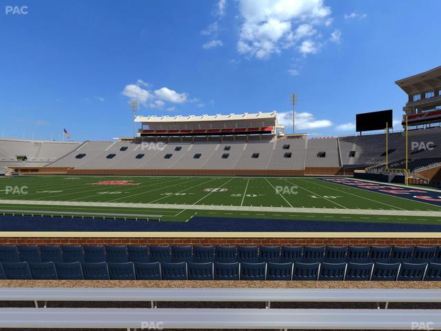 Vaught Hemingway Stadium - Section C Seat View