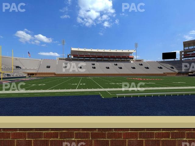Vaught Hemingway Stadium - Section Chairback G Seat View
