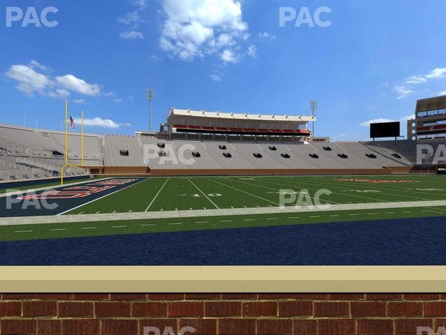 Vaught Hemingway Stadium - Section Chairback H Seat View