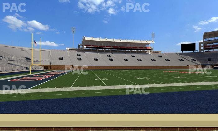 Vaught Hemingway Stadium - Section Chairback H Seat View