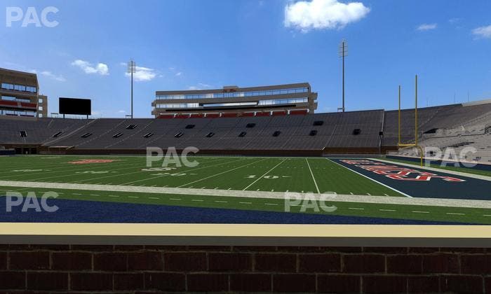 Vaught Hemingway Stadium - Section Chairback L Seat View