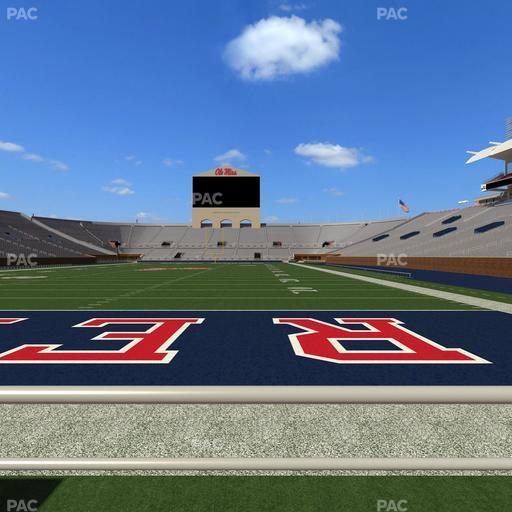 Vaught Hemingway Stadium - Section Field Club 2 Seat View