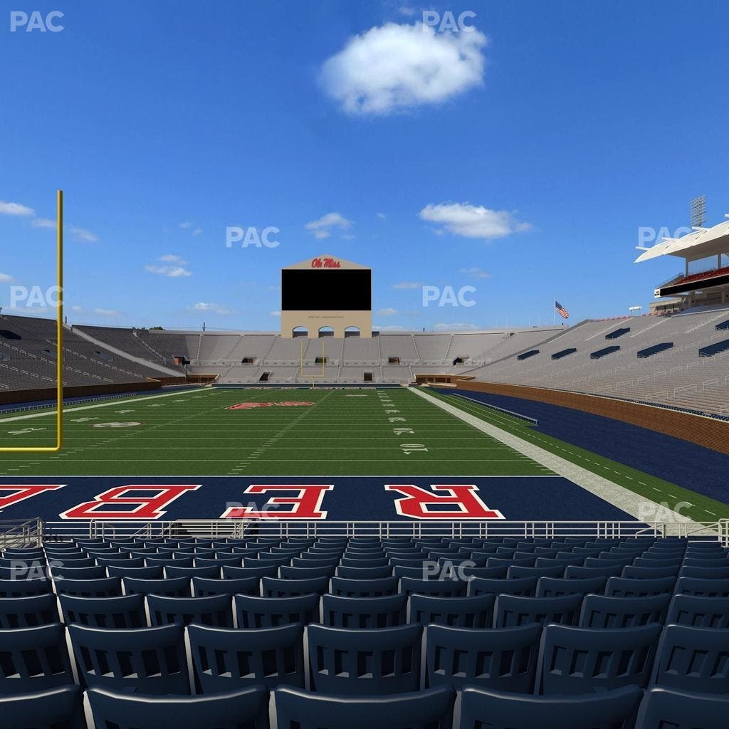 Vaught Hemingway Stadium - Section Field Club 2 Seat View