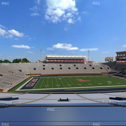 Vaught Hemingway Stadium - Section G Seat View