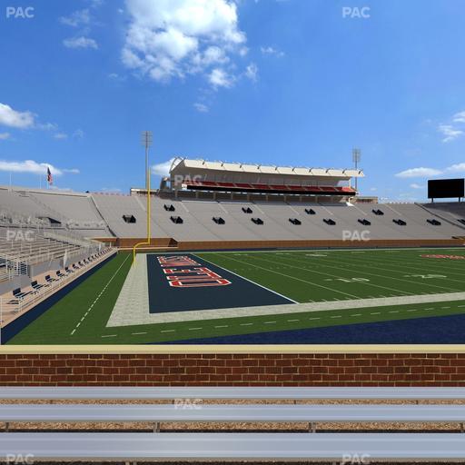 Vaught Hemingway Stadium - Section J Seat View