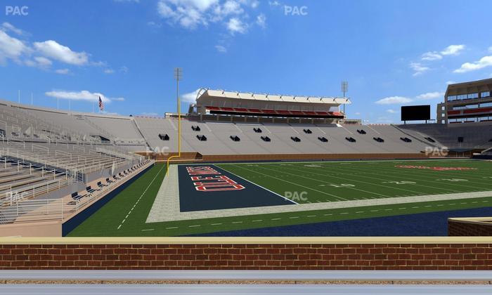 Vaught Hemingway Stadium - Section J Seat View