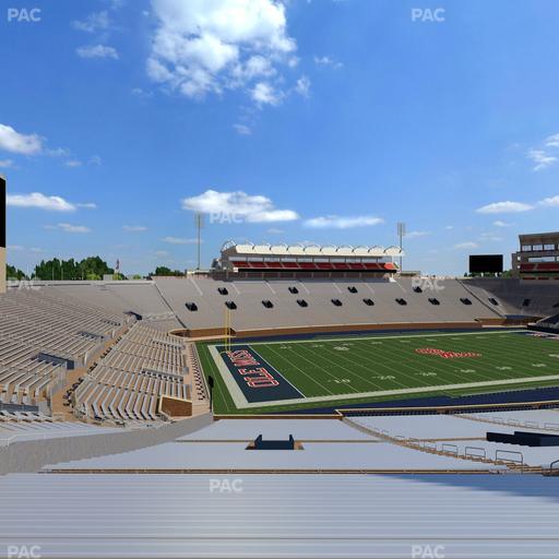 Vaught Hemingway Stadium - Section J Seat View