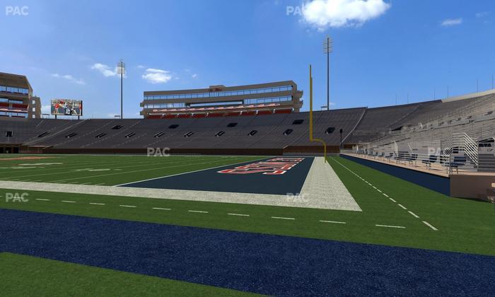 Vaught Hemingway Stadium - Section K Seat View