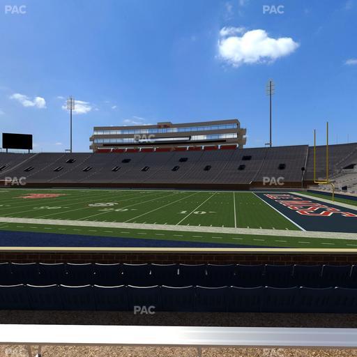 Vaught Hemingway Stadium - Section L Seat View