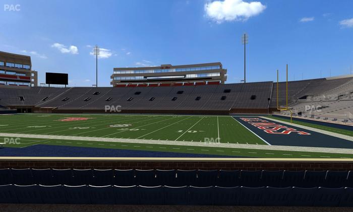 Vaught Hemingway Stadium - Section L Seat View