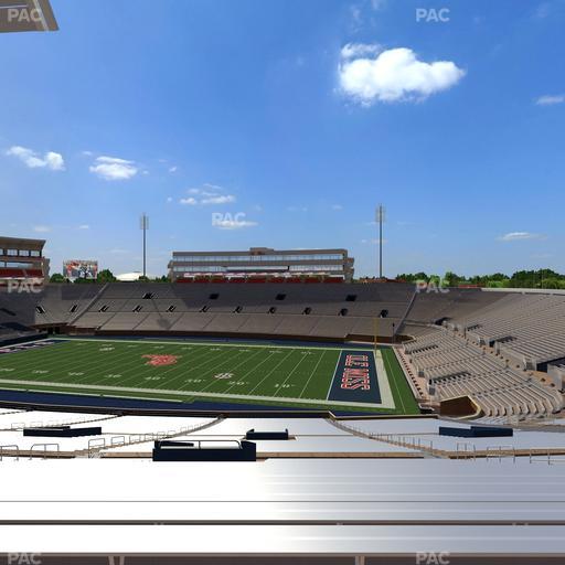 Vaught Hemingway Stadium - Section L Seat View