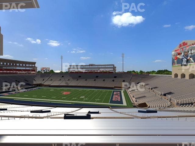 Vaught Hemingway Stadium - Section L Seat View