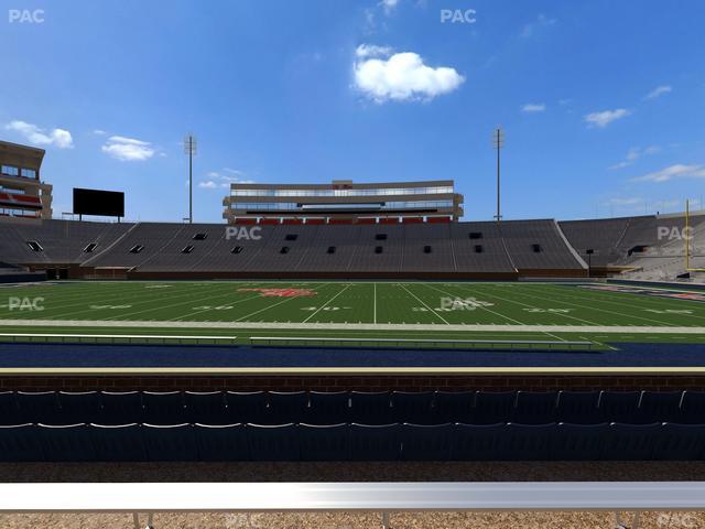 Vaught Hemingway Stadium - Section N Seat View