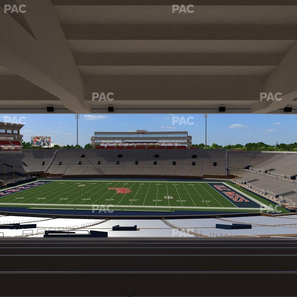 Vaught Hemingway Stadium - Section N Seat View